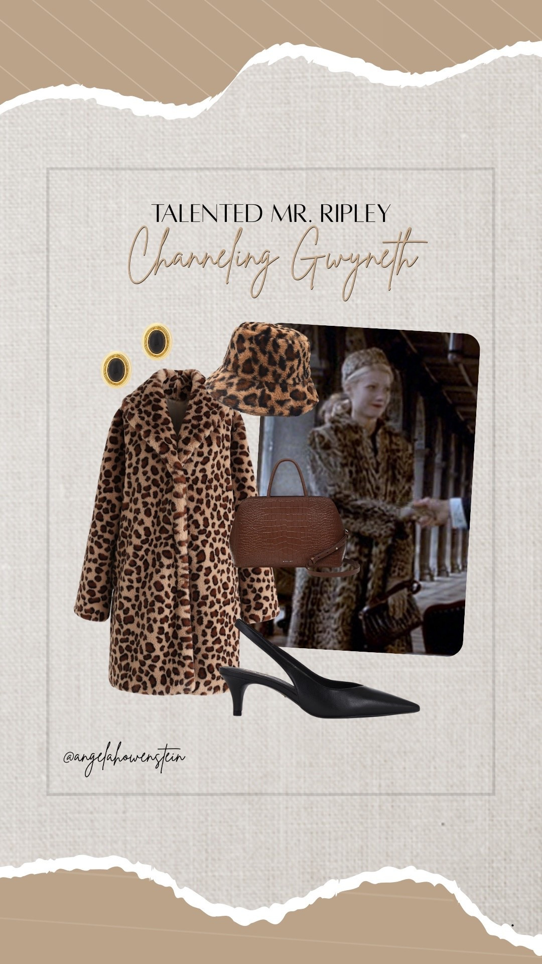 That unforgettable leopard moment from The Talented Mr. Ripley?
You can totally recreate it. I linked all the pieces 

gwyneth paltrow style, talented mr ripley fashion, 90s outfit inspo, neutral style, summer outfit, classic fashion, timeless outfit, coastal style, linen outfit, vintage look



#LTKItBag #LTKShoeCrush #LTKStyleTip
