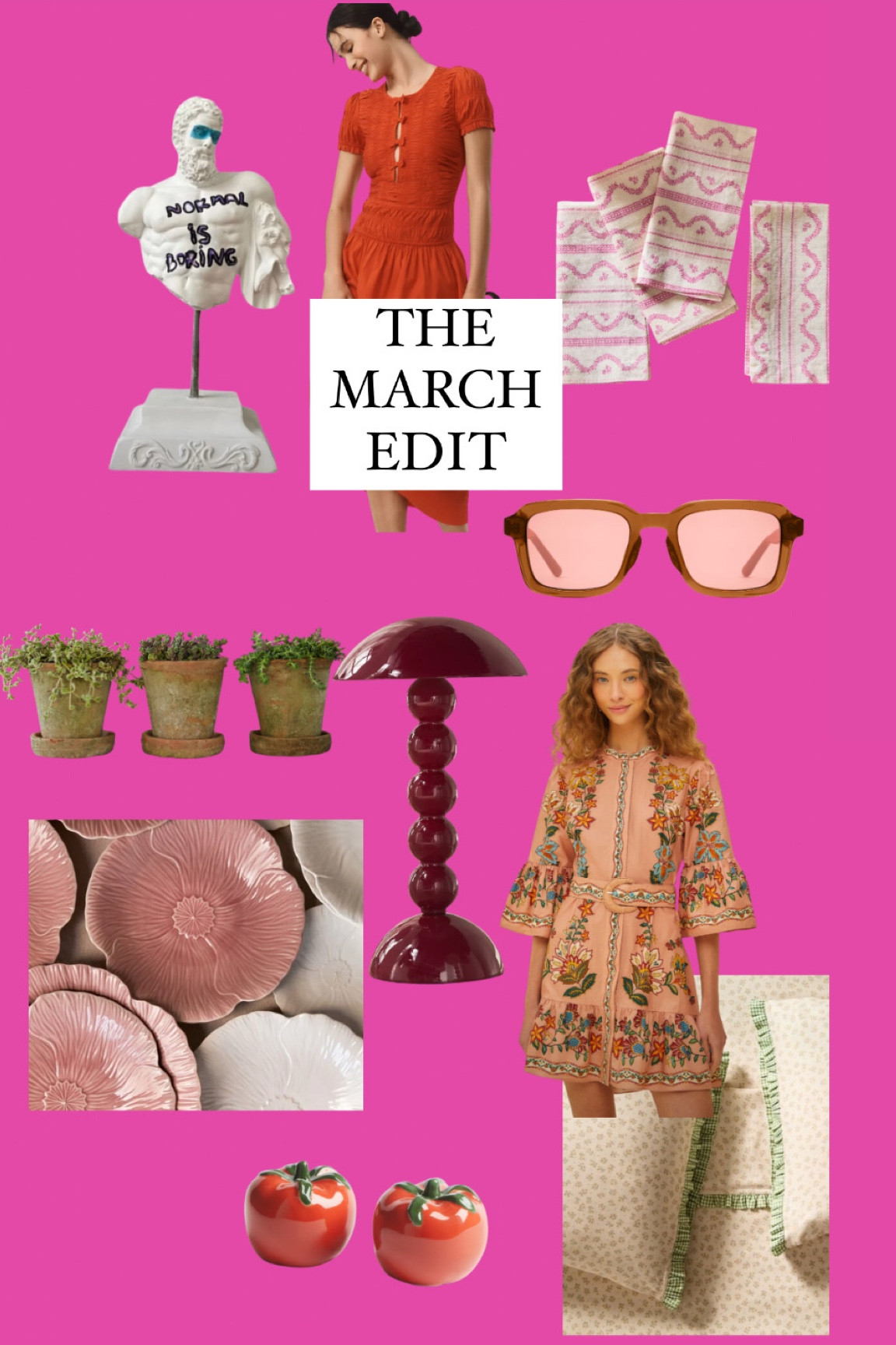 The March Edit of all the stuff for home and wardrobe I want for spring 

#LTKSpringSale #LTKHome #LTKSeasonal