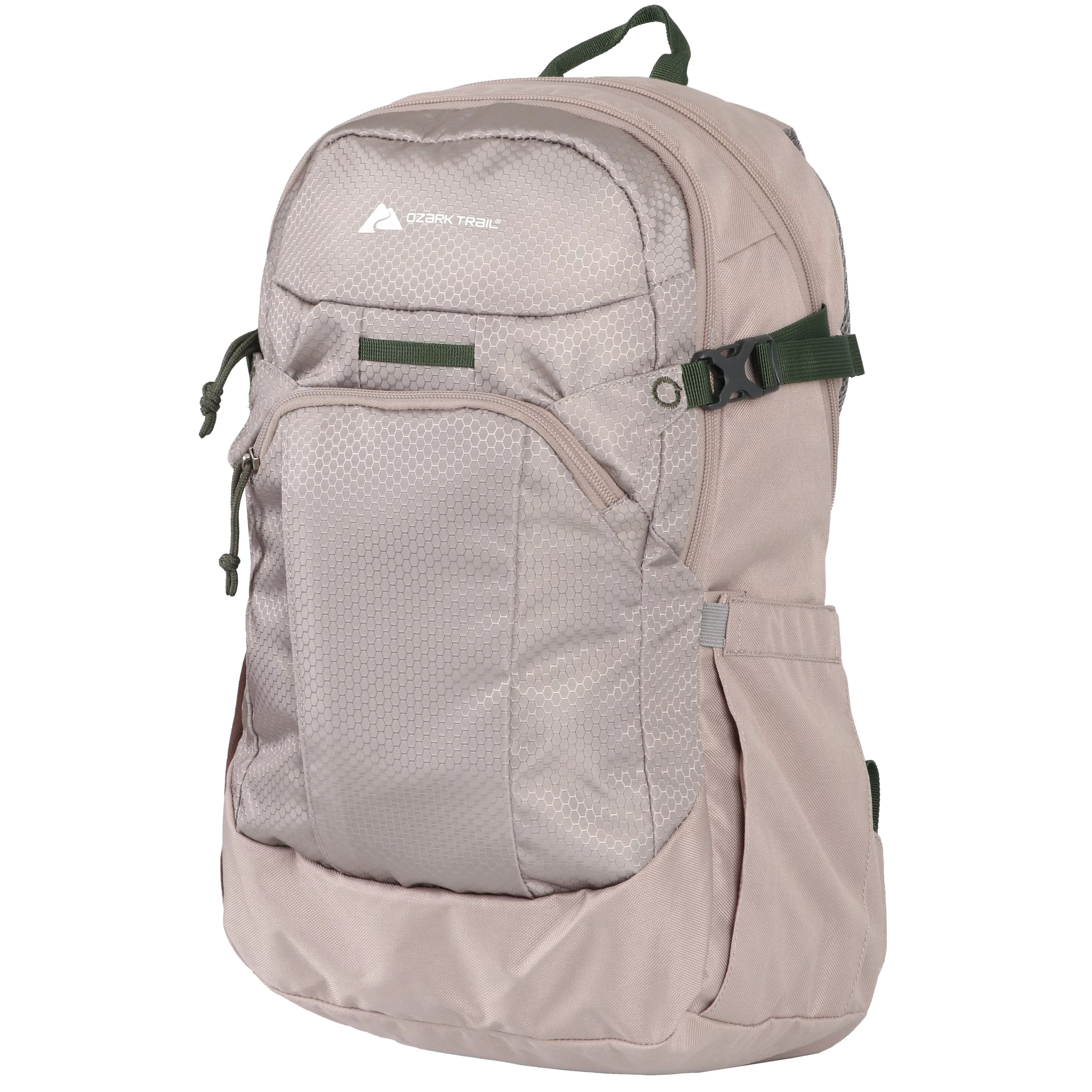 Ozark Trail Adult Unisex 20 Liter Denton Hiking Backpack with Compression Straps, Beige - Walmart... | Walmart (US)
