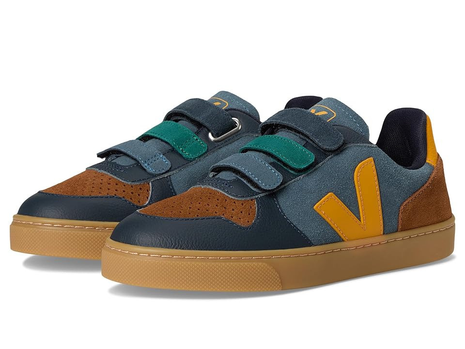 VEJA Kids Small V-10 (Toddler/Little Kid/Big Kid) Kid's Shoes California Ouro Natural : Unisex EU 35 (US 4 Big Kid) M, Leather | Zappos