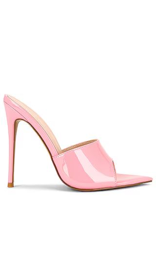 Gianni Patent Mule in Barbie Pink | Revolve Clothing (Global)