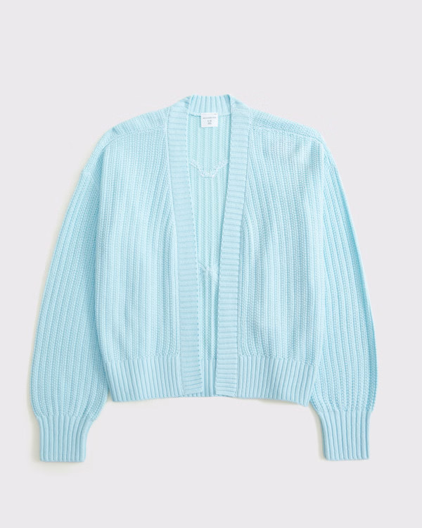 non-closure cardigan | Abercrombie & Fitch (US)