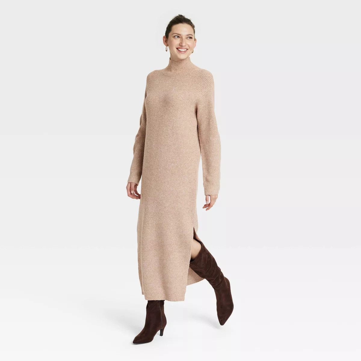 Women's Long Sleeve Midi Sweater Dress - Universal Thread™ | Target