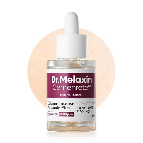 Dr.Melaxin Cemenrete Calcium Ampoule Plus with Adenosine and Niacinamide for Sagging Under Eye Skin, Dark Circles, Fine Lines &Eye Bags 1.01fl.oz. | Amazon (US)