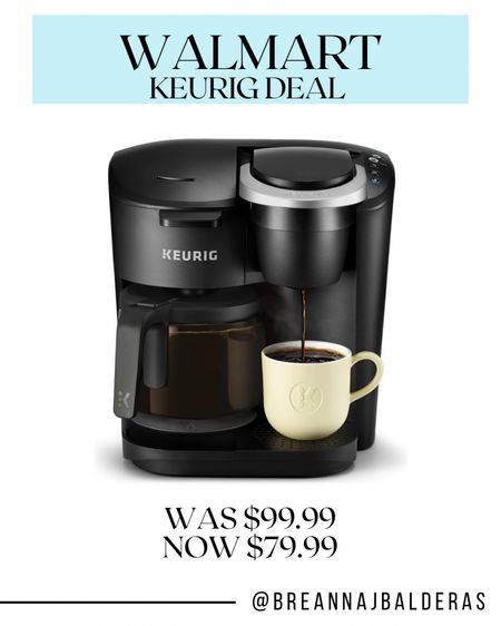 I think my favorite things to post on LTK are coffee makers! 
Found this Keurig on sale at Walmart 😀

#LTKGiftGuide #LTKsalealert