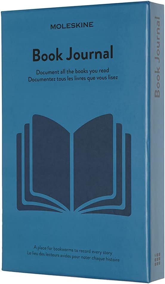 Moleskine Passion Journal, Books, Hard Cover, Large (5" x 8.25") Steel Blue, 400 Pages | Amazon (US)