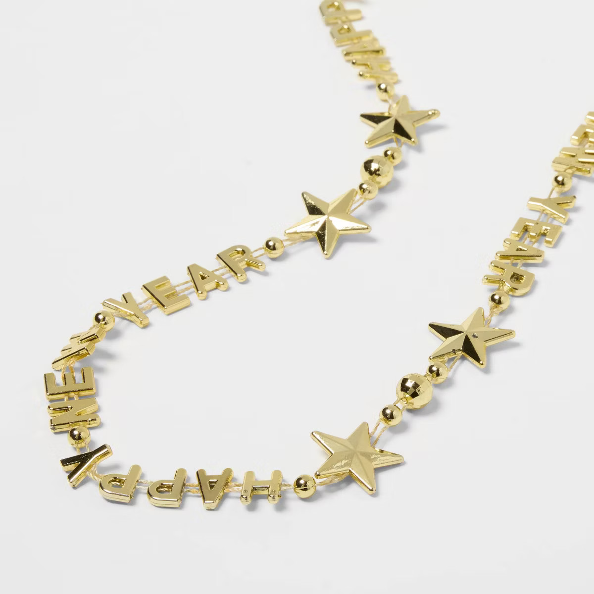 4ct New Year's Eve Colorful Beads - Spritz™ | Target