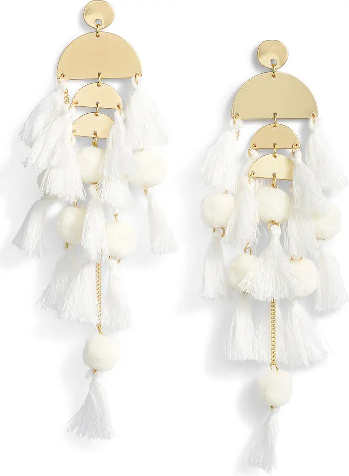 Calypso Tassel Statement Earrings | Nordstrom