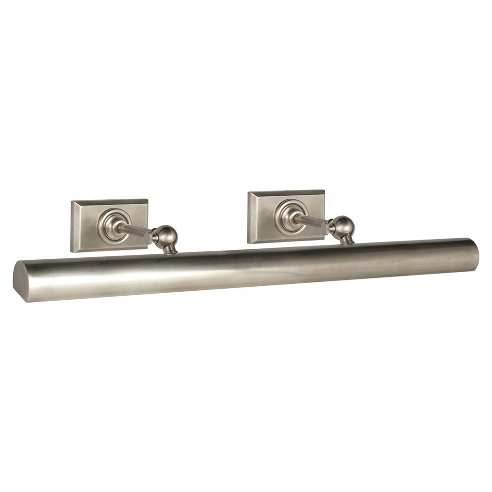 Visual Comfort Cabinet Maker's Modern Antique Nickel Picture Light Sconce - 24 | Kathy Kuo Home