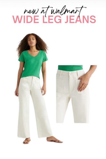 Walmart wide leg jeans

#LTKStyleTip #LTKFindsUnder50 #LTKSaleAlert