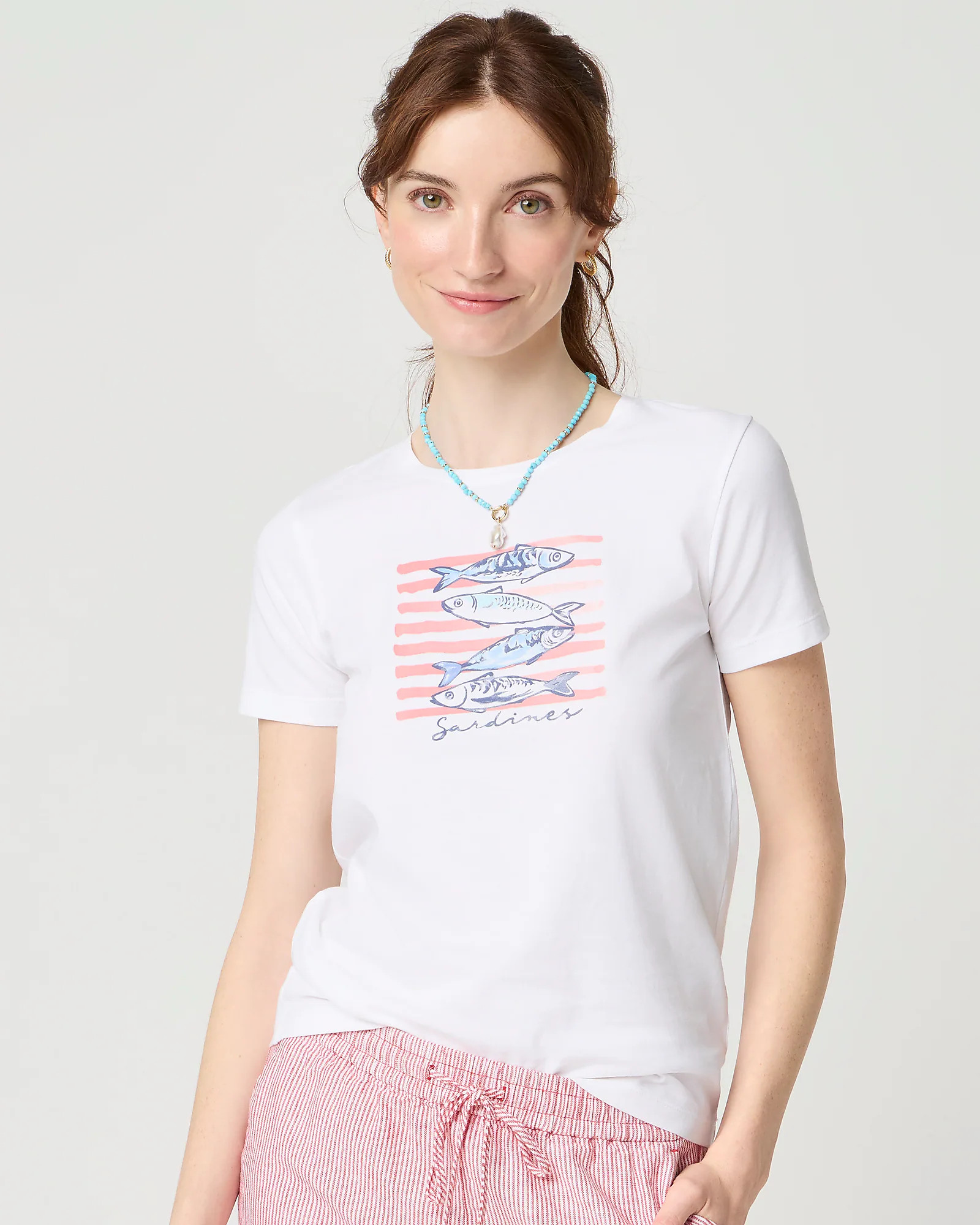 Sardines graphic tee | J.Crew Factory