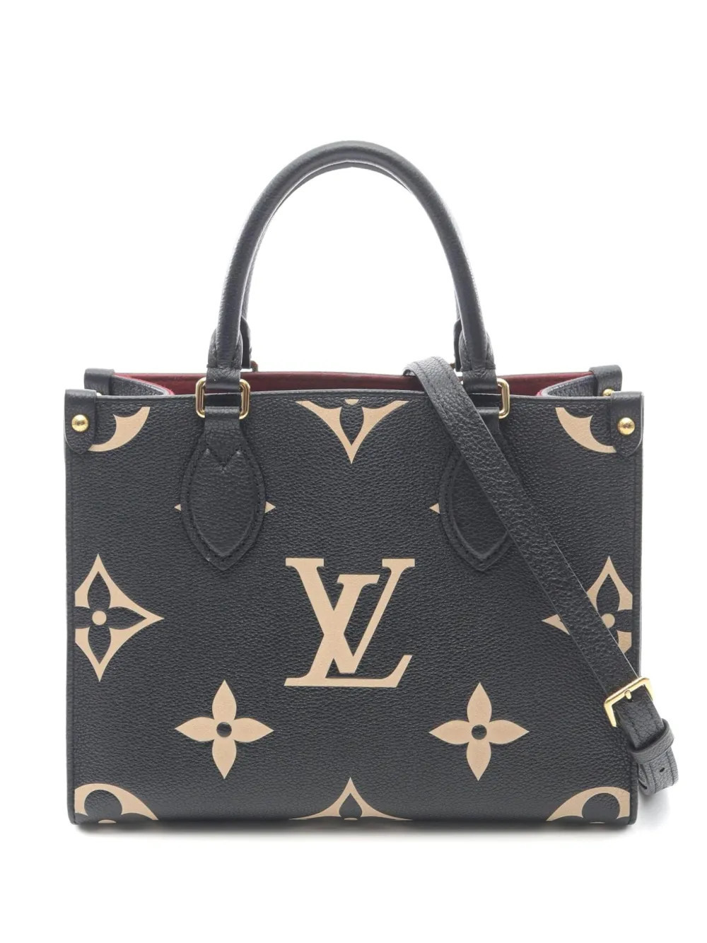 Louis Vuitton Pre-Owned 2021 On-the-Go PM handbag - Black | Farfetch Global