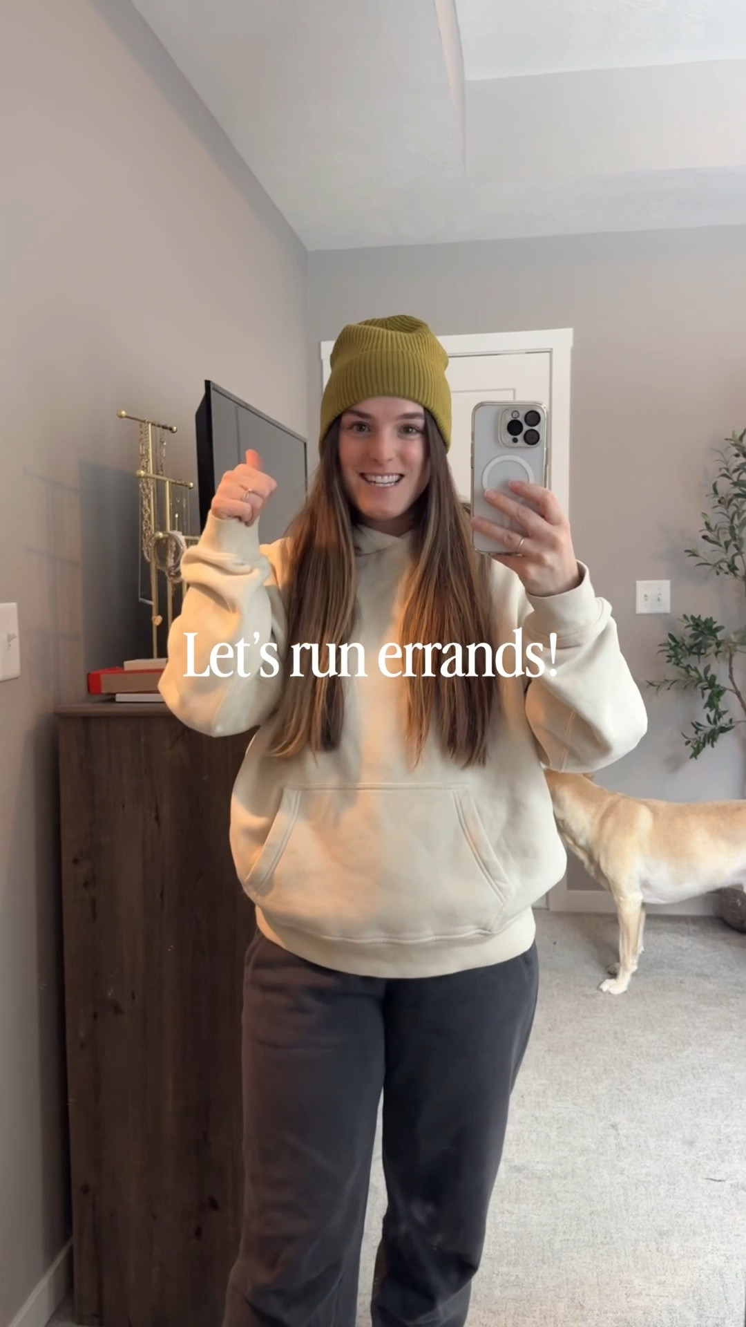 The best kind of errands! 

Sweatshirt I’m wearing is men small
Sweatpants are a small

Love the hydrojug with the sport top, especially when carrying other things around!

Sweater, dress and jacket at the end are true to size!

Holiday time, Christmas time, comfy travel outfit, holiday outfit, outerwear, comber jacket, sweater weather, winter outfit, winter fashion, Abercrombie hoodie, Target finds, gift guide, gifts for her

#LTKHoliday #LTKGiftGuide #LTKdayinmylife