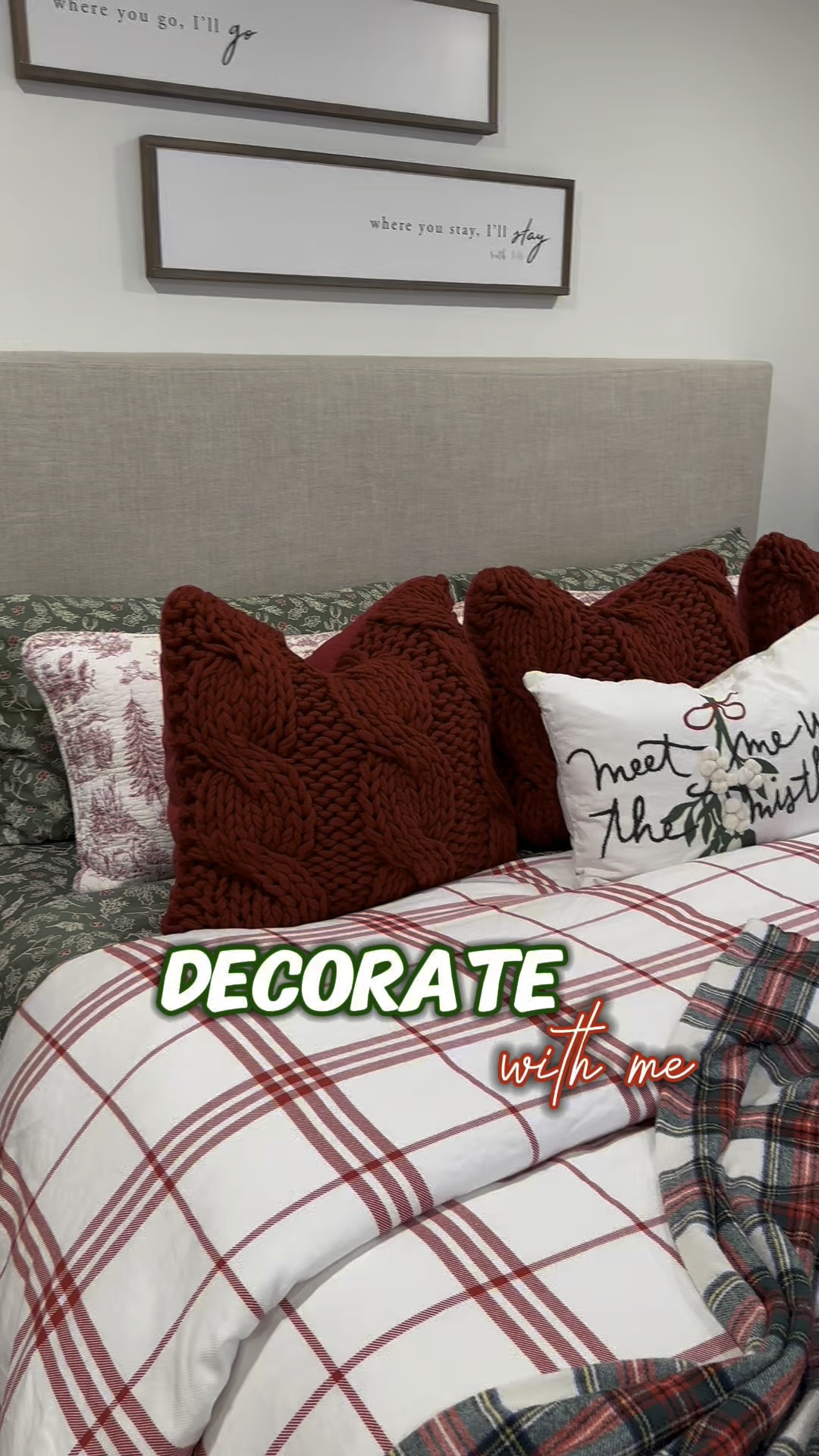 Bedroom Decor 
Bed is RH PARSONS SLIPCOVERED BED WITH FOOTBOARD

#LTKHoliday #LTKSeasonal #LTKGiftGuide