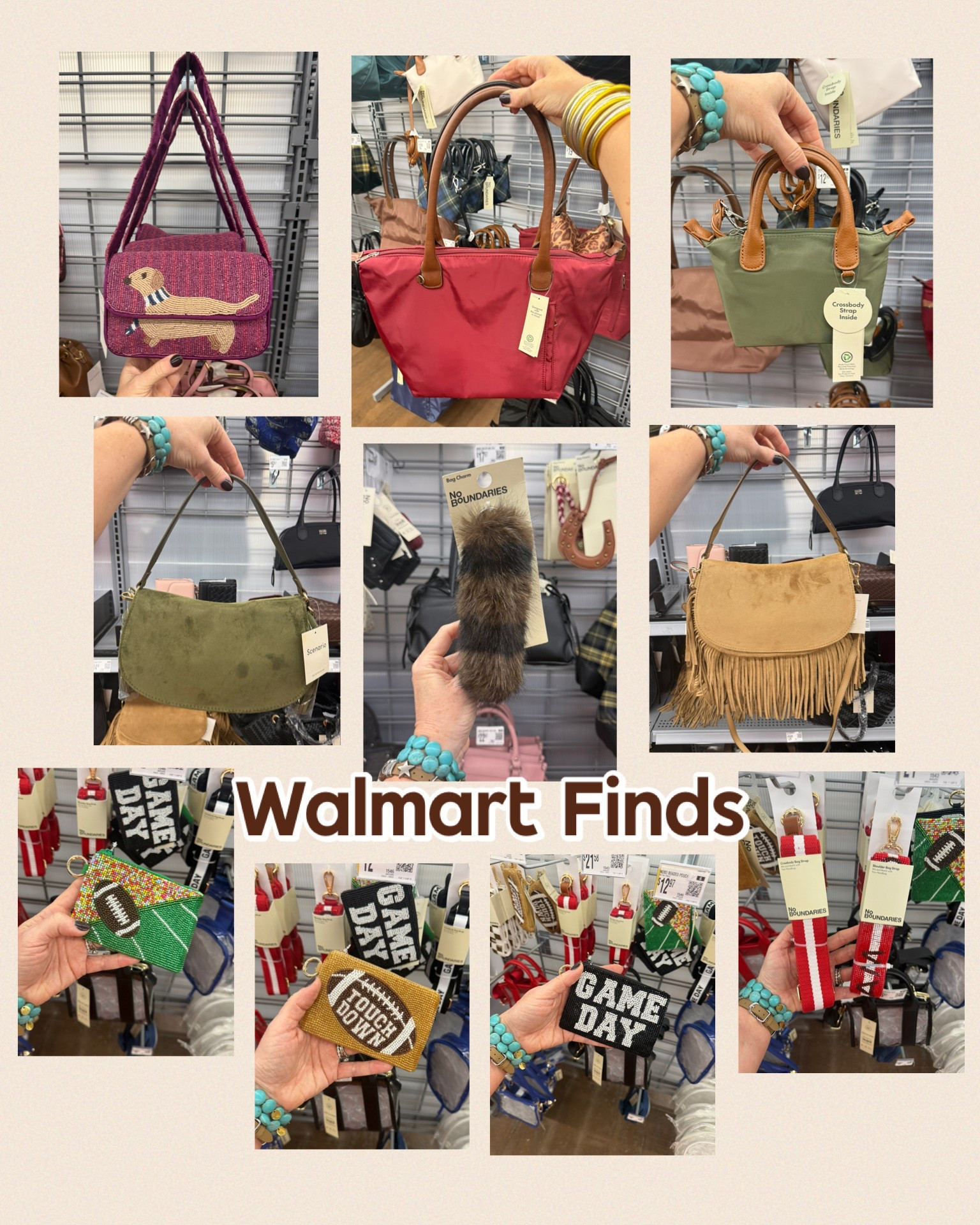 Went to Walmart and was shocked at these adorable finds! LOVEEEEE😍😍😍
@Walmart #walmartstyle #walmartfashion #walmartbags #crossbody #fringebag #affordablebags

#LTKOver40 #LTKmomlife #LTKTravel