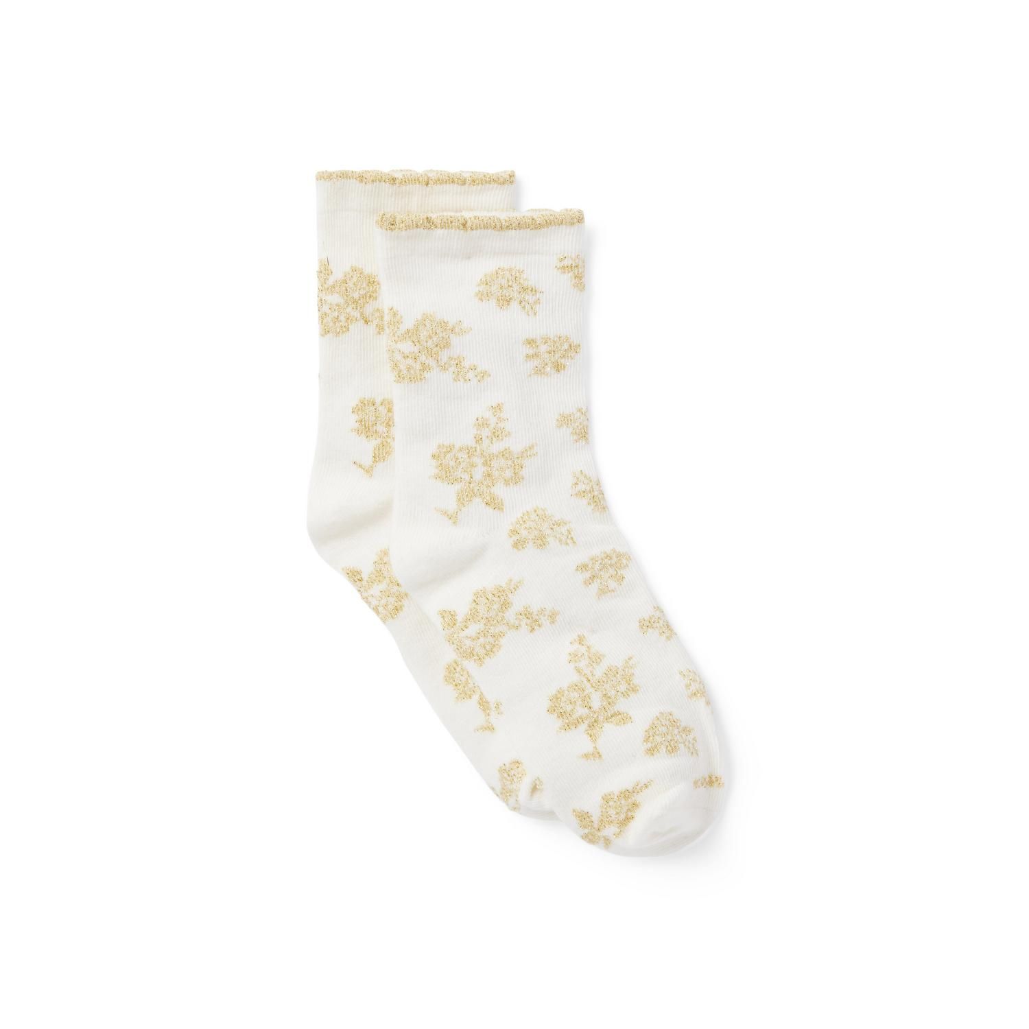Sparkle Floral Sock | Janie and Jack