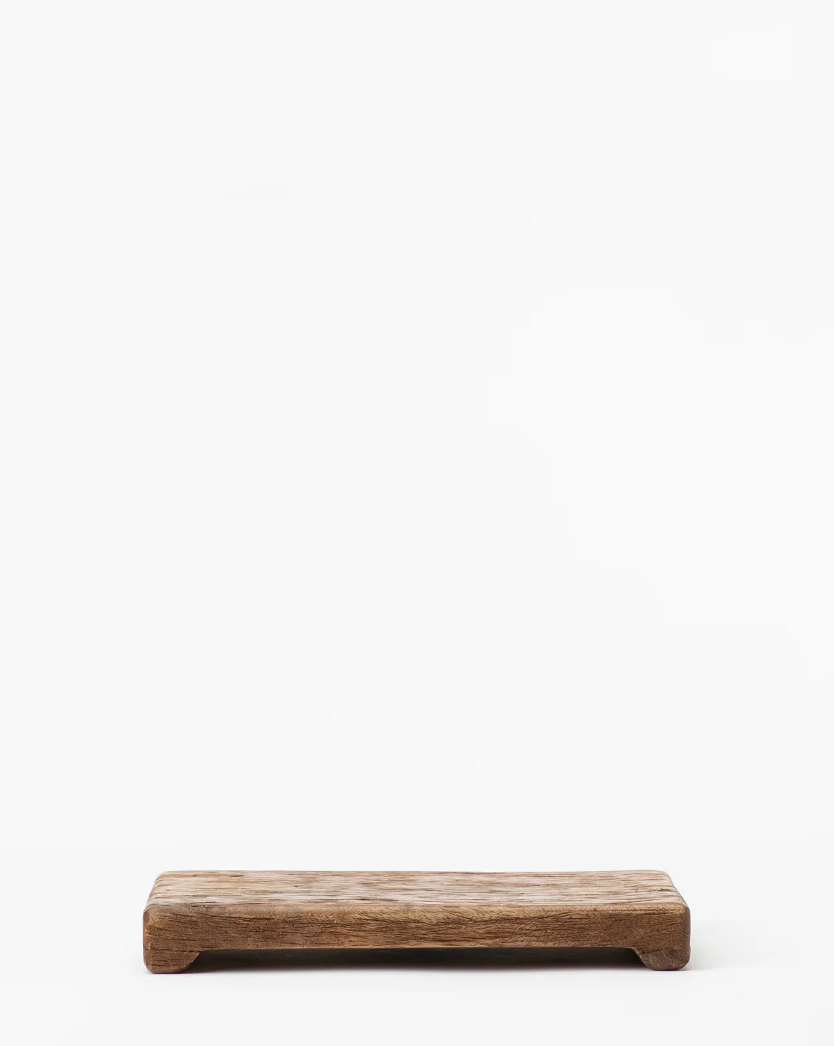 Mango Wood Rectangular Pedestal | McGee & Co. (US)