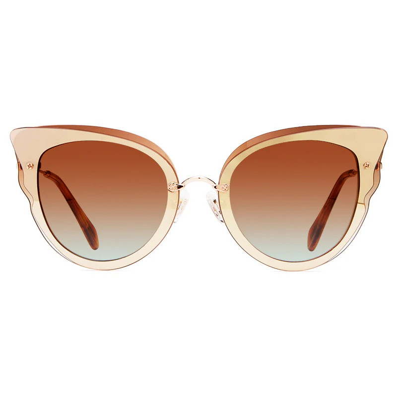 DELILAH - GOLD + GOLD GRADIENT | DIFF Eyewear