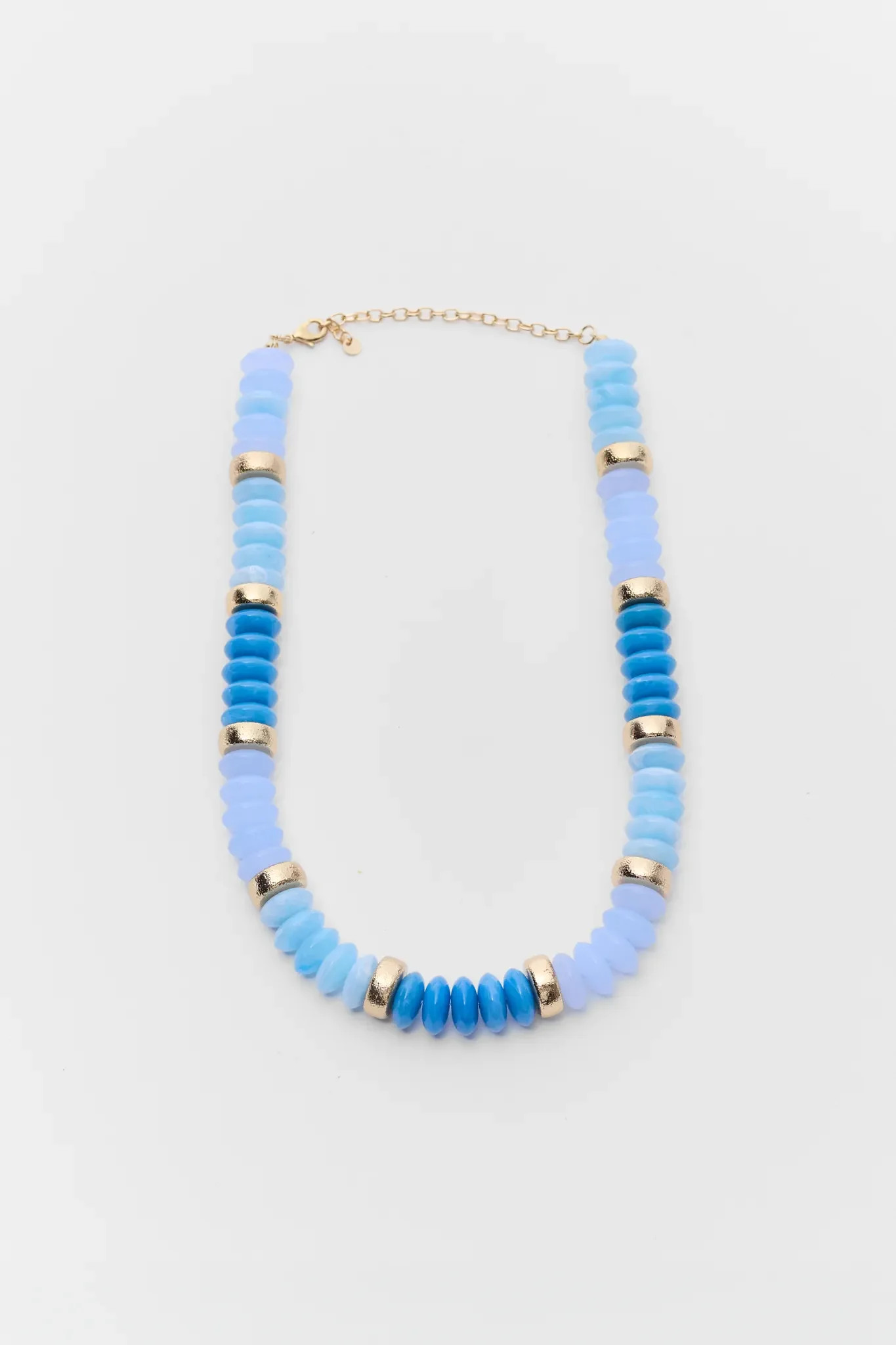 Brendan Blue Beaded Necklace | Avara
