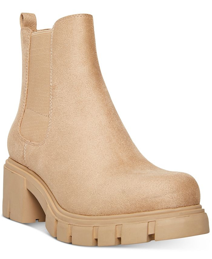 Madden Girl Tessa Lug Sole Chelsea Booties & Reviews - Booties - Shoes - Macy's | Macys (US)