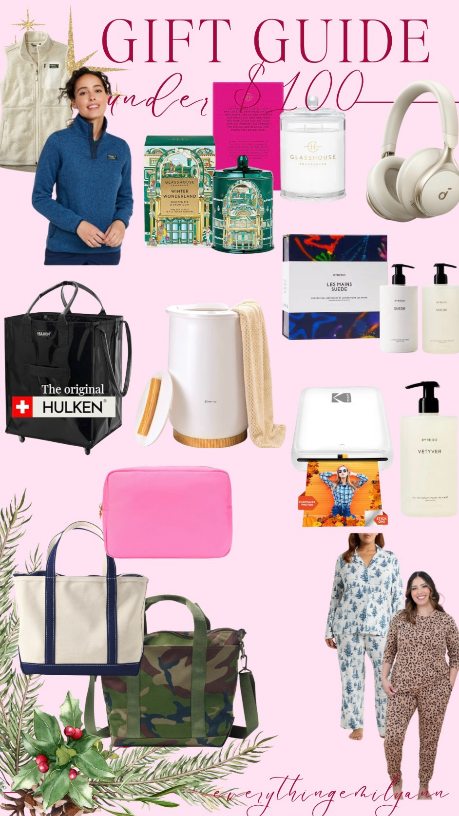 My favorite gifts between $50-$100🎉🩷 

#LTKHoliday #LTKGiftGuide #LTKFindsUnder100