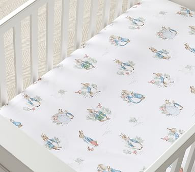 Peter Rabbit™ Organic Crib Fitted Sheet Bundle - Set of 2 | Pottery Barn Kids