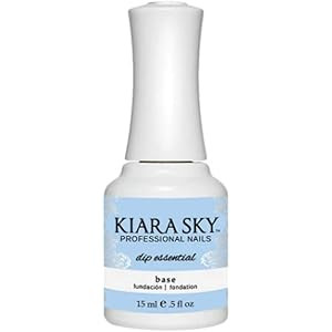Kiara Sky Dip Essential Base. Base Layer Polish for Powder Manicure, 0.5 Ounces | Amazon (US)