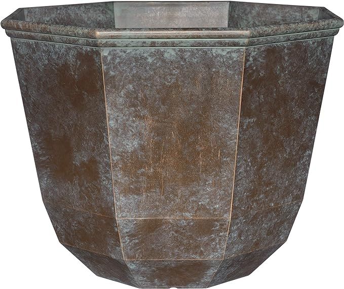 Classic Home and Garden 3/804LR/1 Premiere Collection Tall Planter, Allaire 12", Lava Red | Amazon (US)