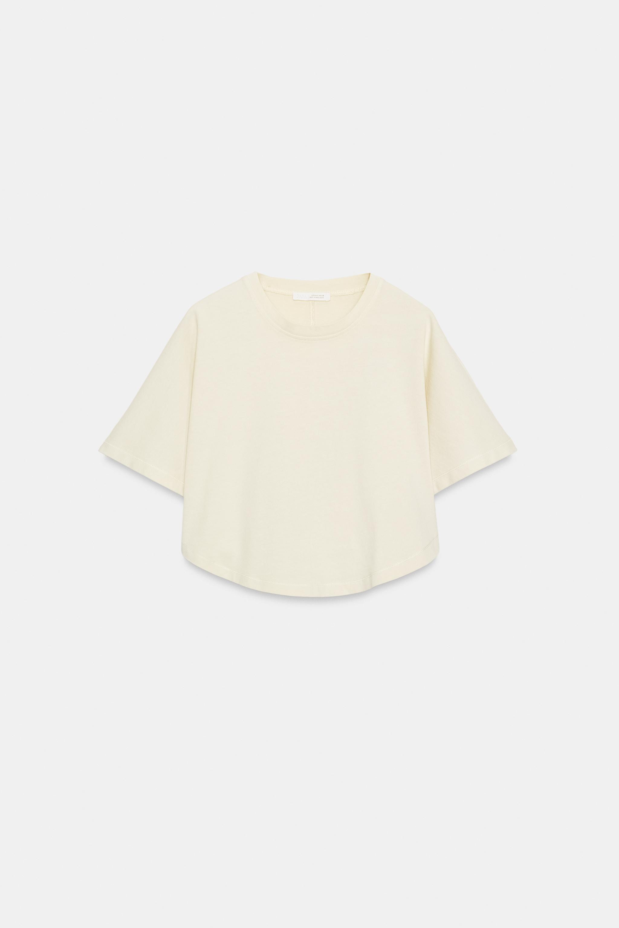 WASHED EFFECT CAPE TOP | Zara US