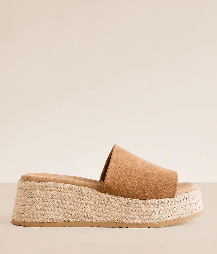 Florennce Platform Wedge Sandal | Buckle