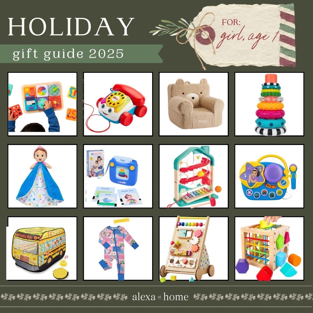 Gift ideas for 1 year old girl , one year old gift, holiday gift guide baby 

#LTKKids #LTKBaby #LTKGiftGuide