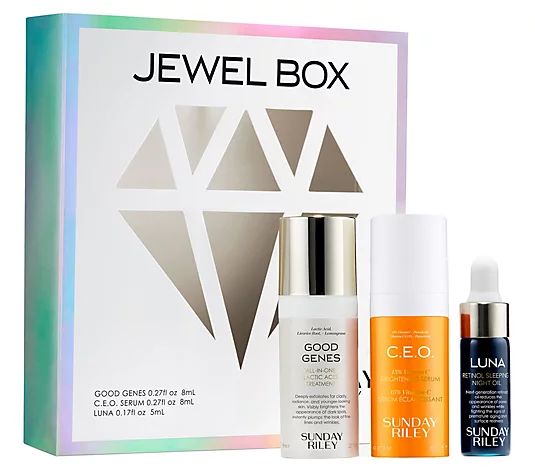 Sunday Riley Jewel Box Kit Holiday Edition | QVC