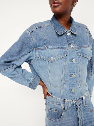 Cropped Jean Jacket | Old Navy (US)