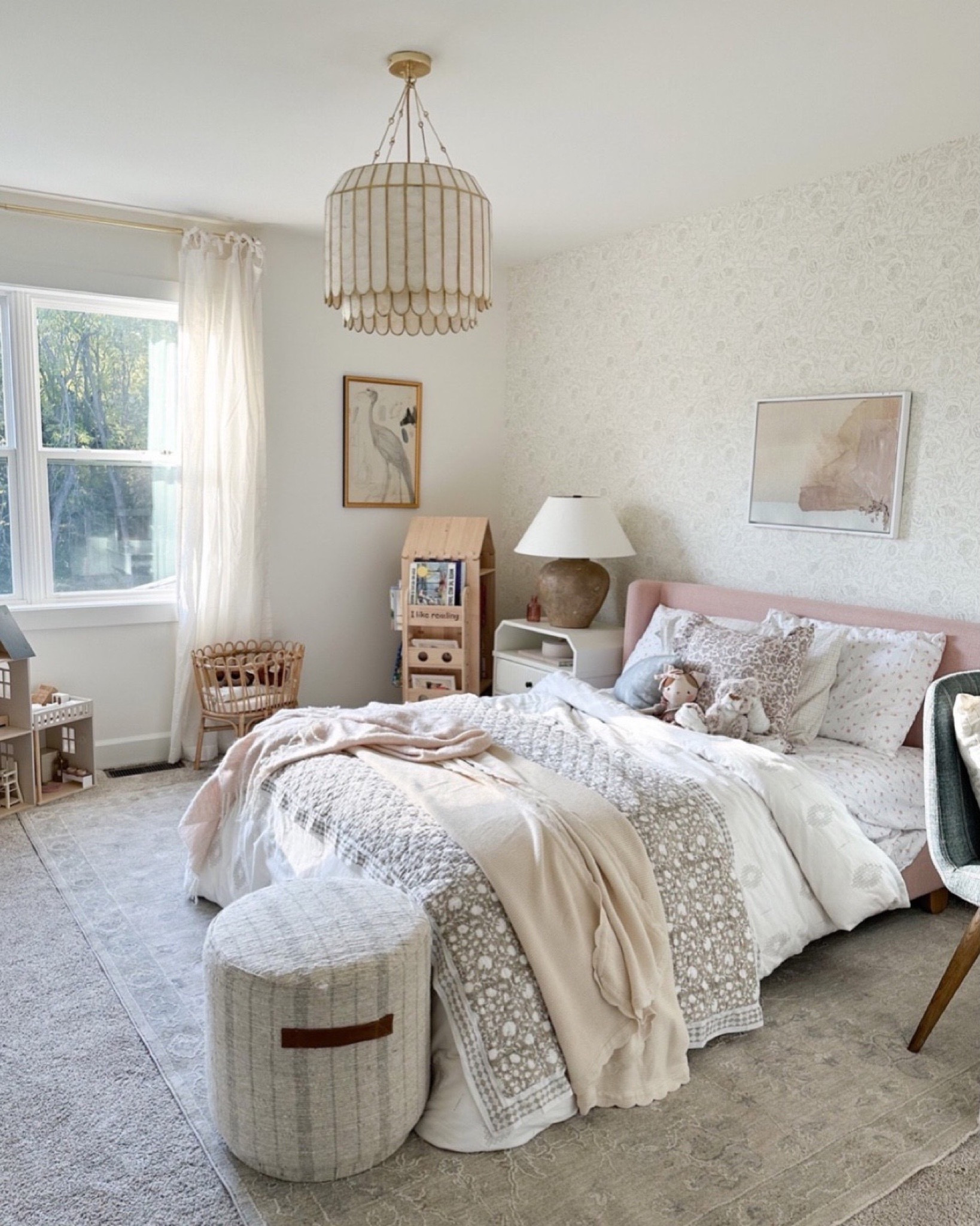 Penelope’s bedroom was a project we tackled last summer, and I sourced many of her pieces from McGee & Co. Many of her pieces including bedding, ottoman, wallpaper, lighting, wall art and more are 25% off for Memorial Day right now too! 

McGee and co, Memorial Day, Sale alert, bedroom, little girls room

#LTKhome #LTKstyletip #LTKsalealert