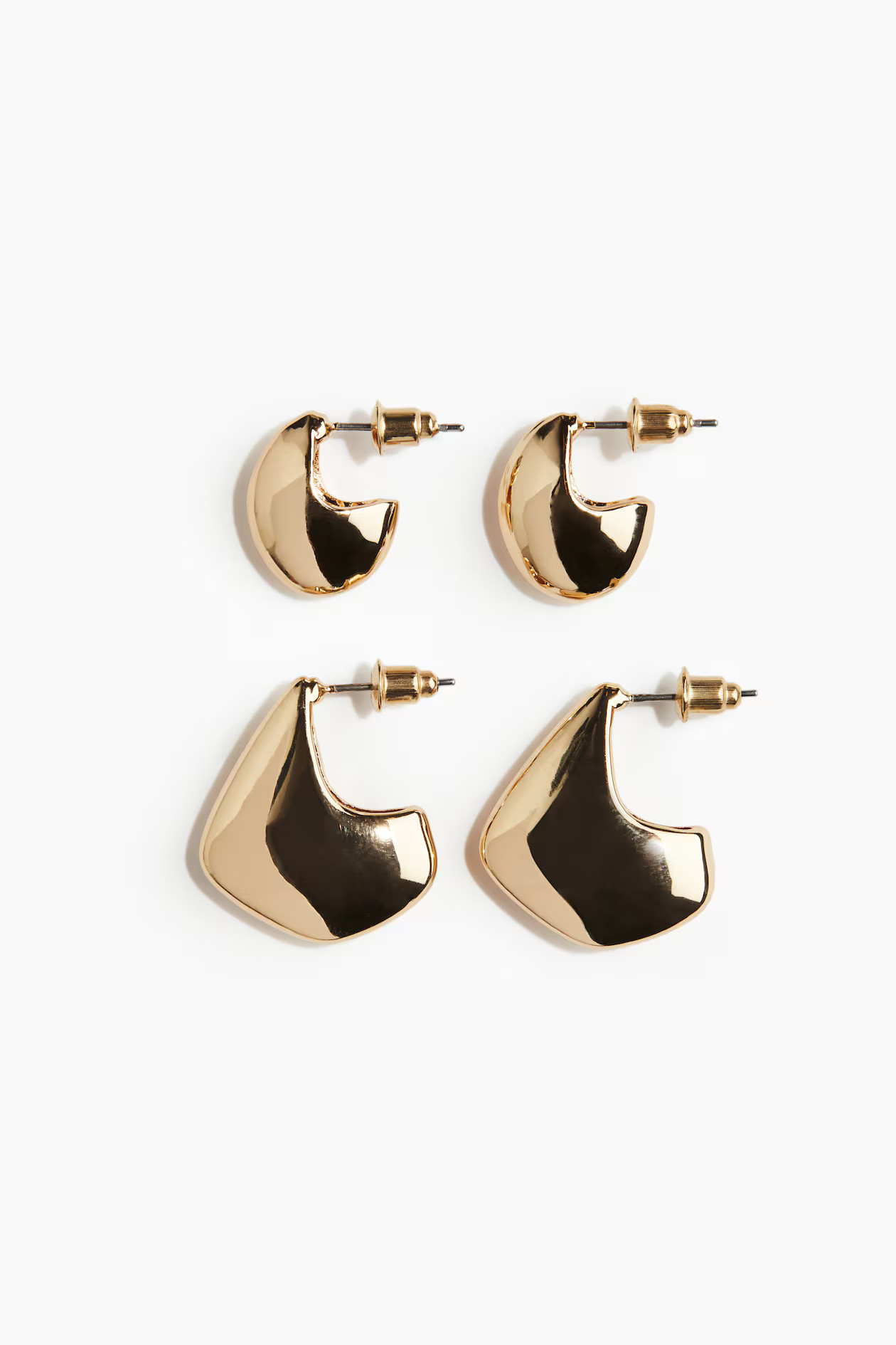 2 pairs Dome Earrings | H&M (US + CA)