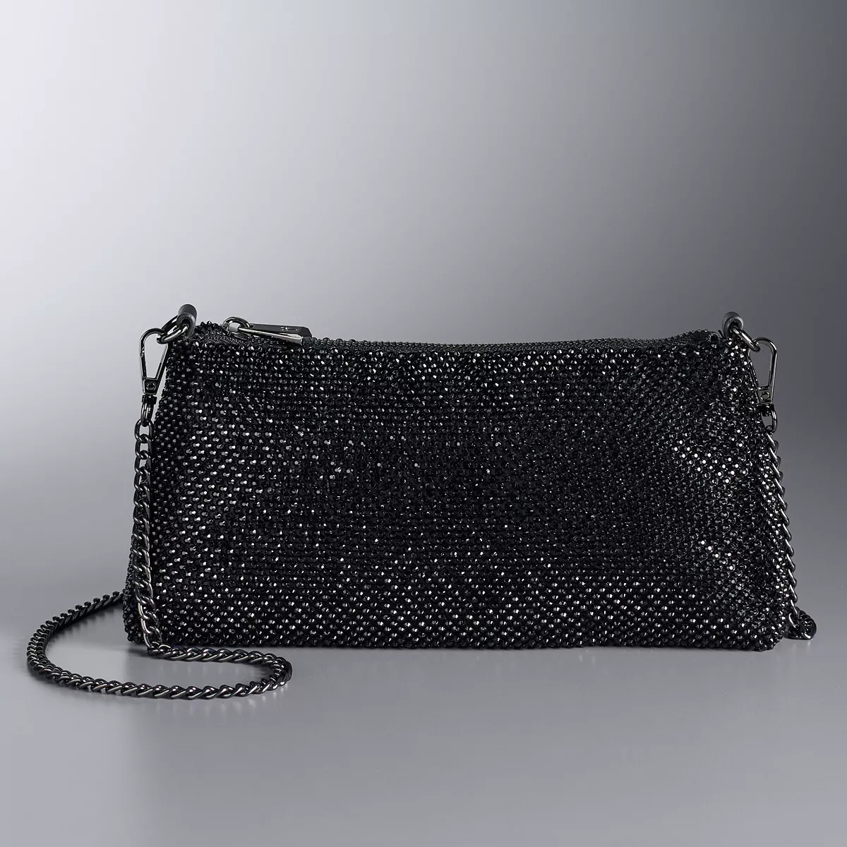 Simply Vera Vera Wang Alana Rhinestone Crossbody Bag | Kohl's