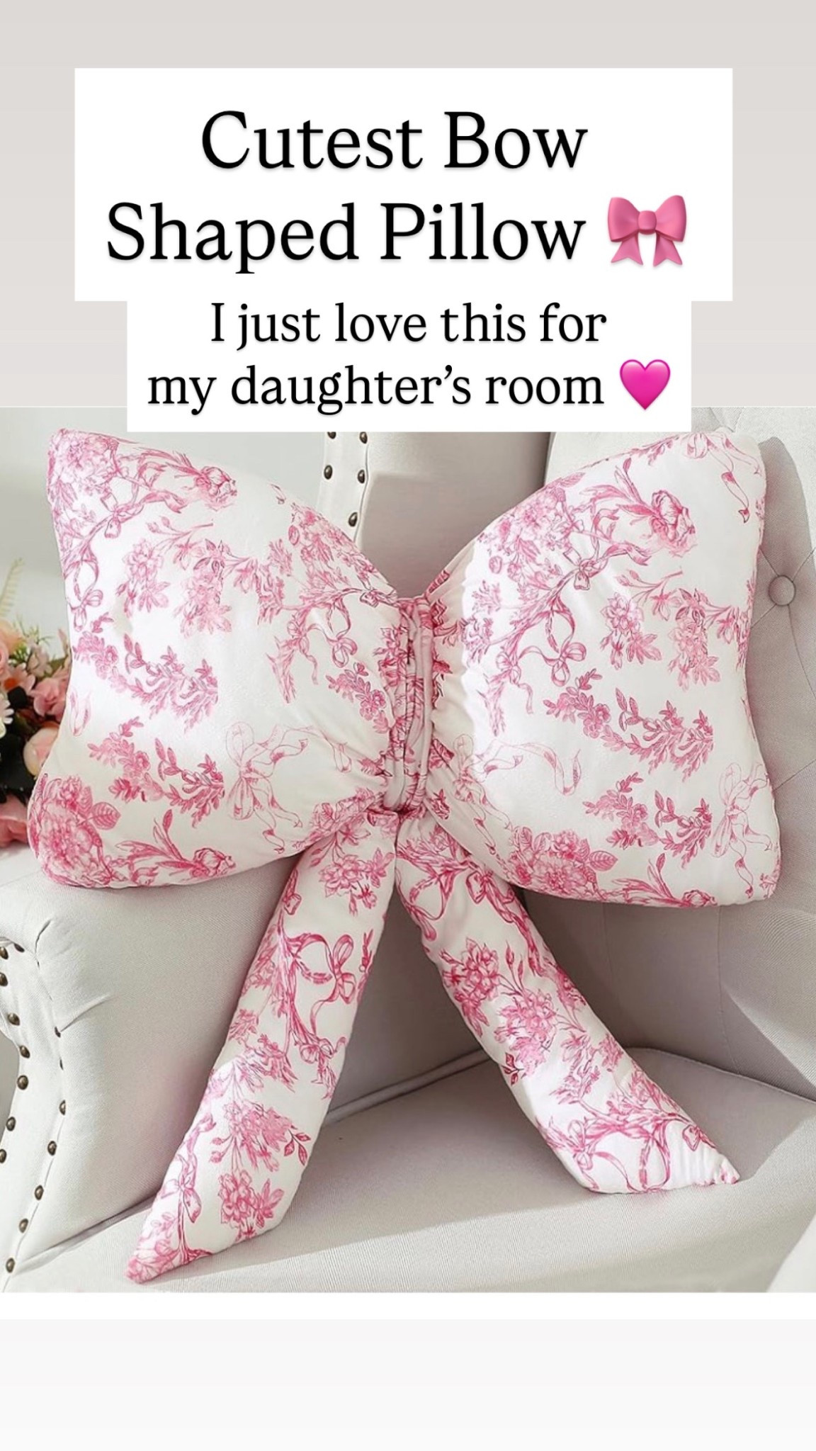 Prettiest bow pillow 

#LTKHome