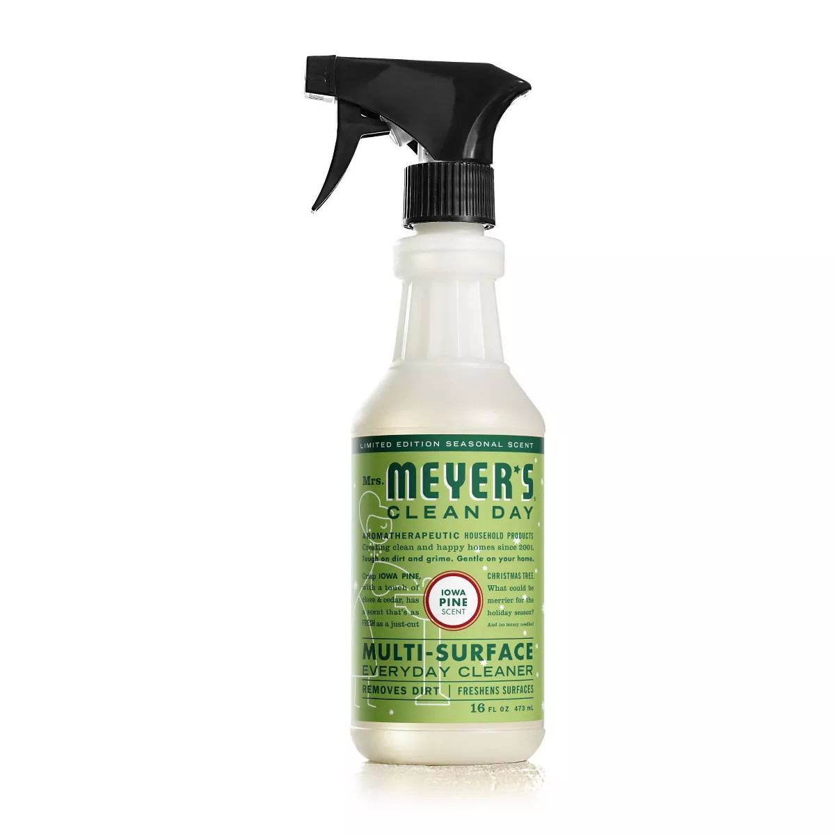 Mrs. Meyer's Clean Day Holiday All Purpose Cleaner - Iowa Pine - 16 fl oz | Target