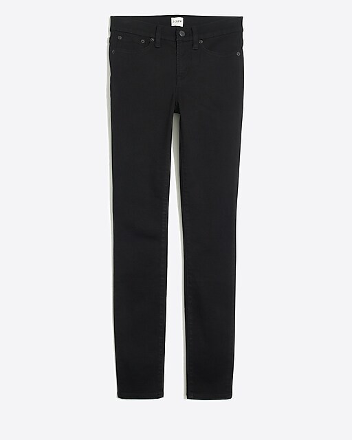 8"-rise black skinny jean in signature stretch | J.Crew Factory