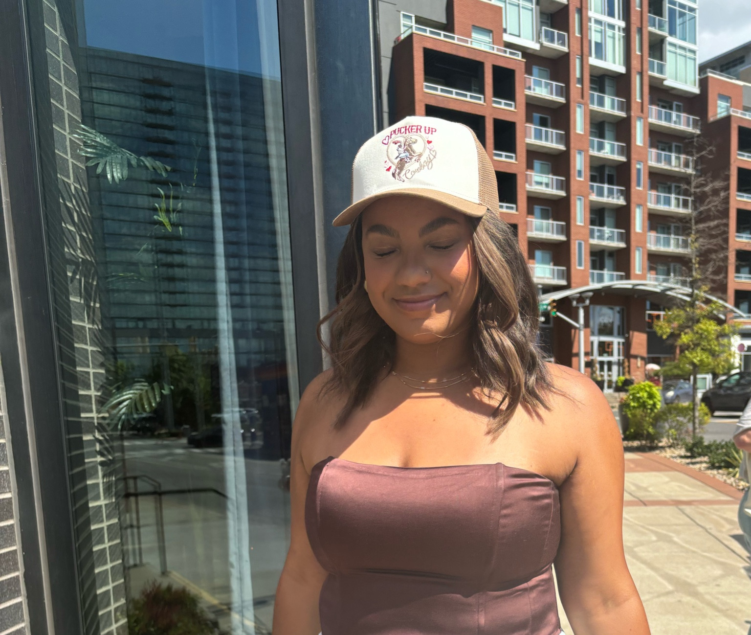 Pucker up cowboy! Love this trucker hat!! 

#LTKSummerSales #LTKStyleTip #LTKTravel