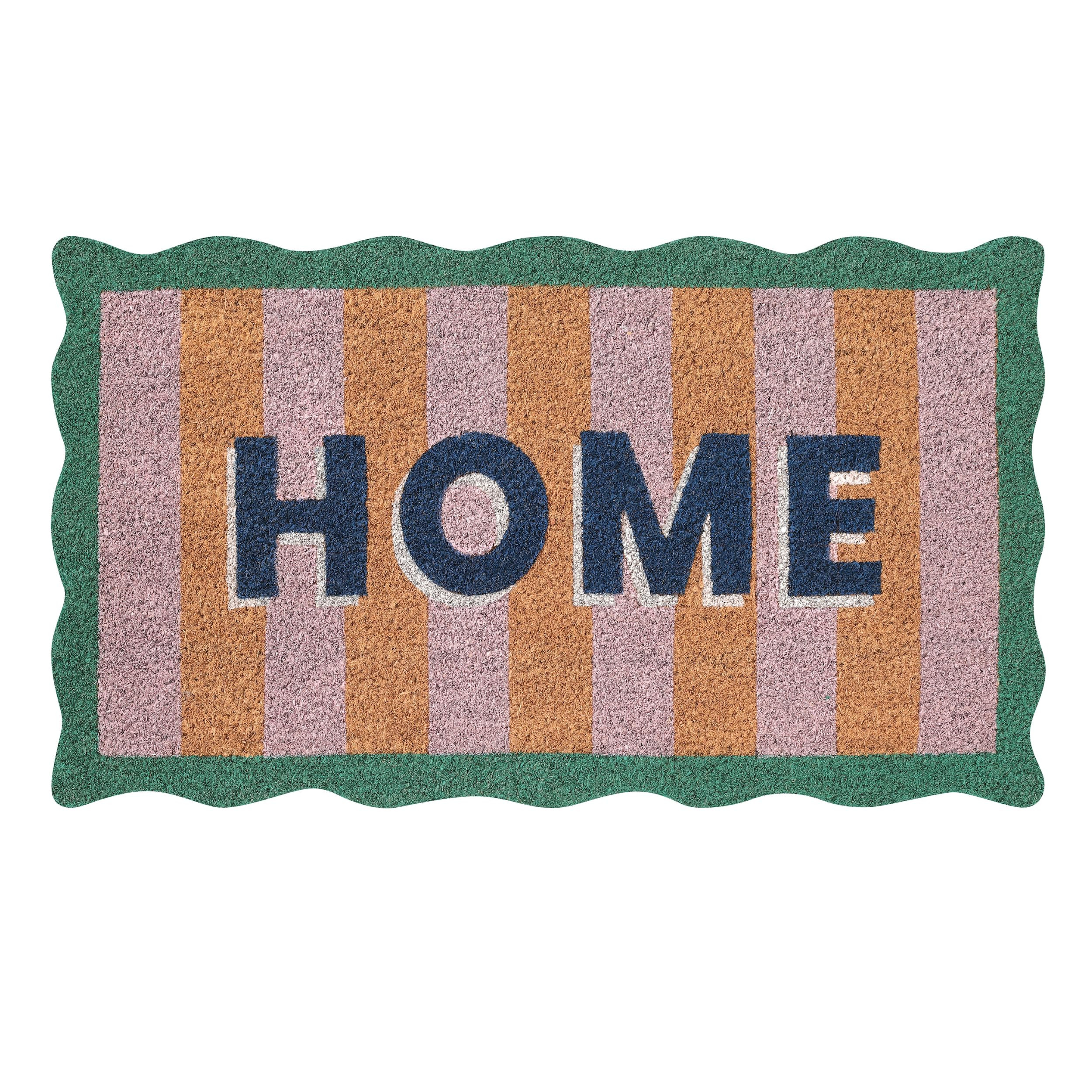 Folkulture Welcome Matt Outdoor | 16 x 28 Scalloped Home Door Mats for Front Door Mat Outside Ent... | Amazon (US)