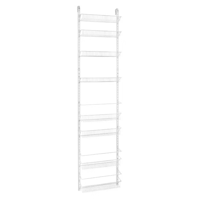 ClosetMaid 8 Tier Over-the-Door Adjustable Wire Rack White | Target