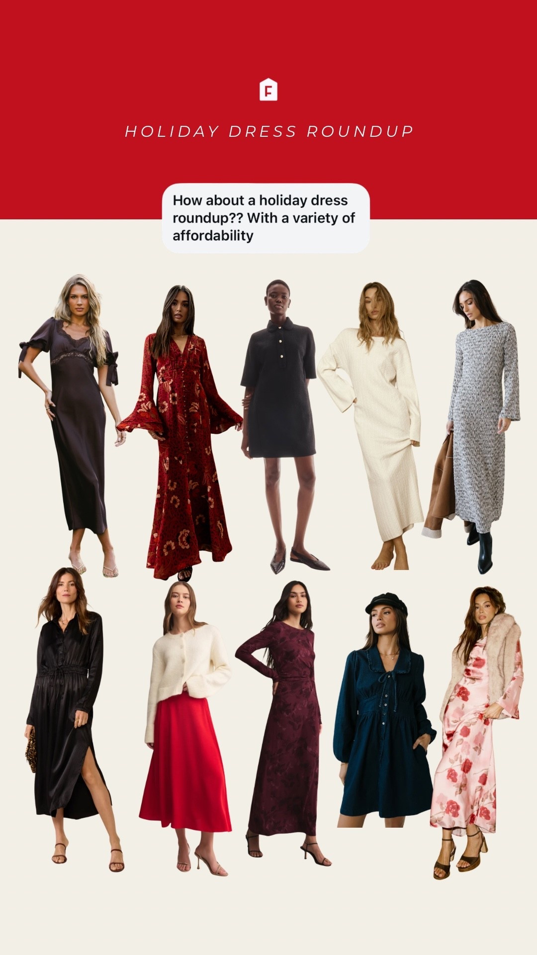 Holiday Dresses 🎄