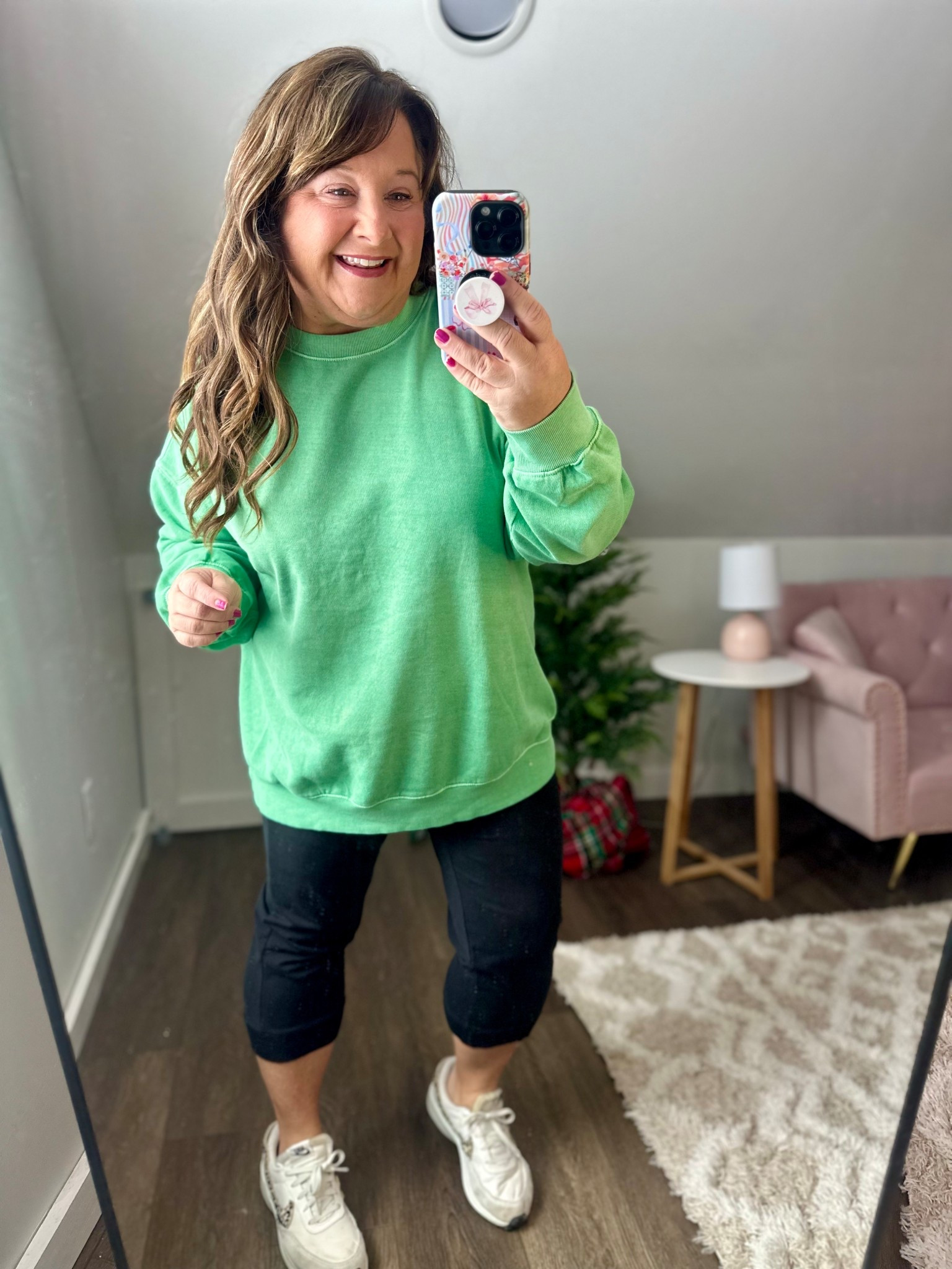 It's hard to beat a perfectly comfy oversized sweatshirt. Grab this one for 40% off today. Size down. 