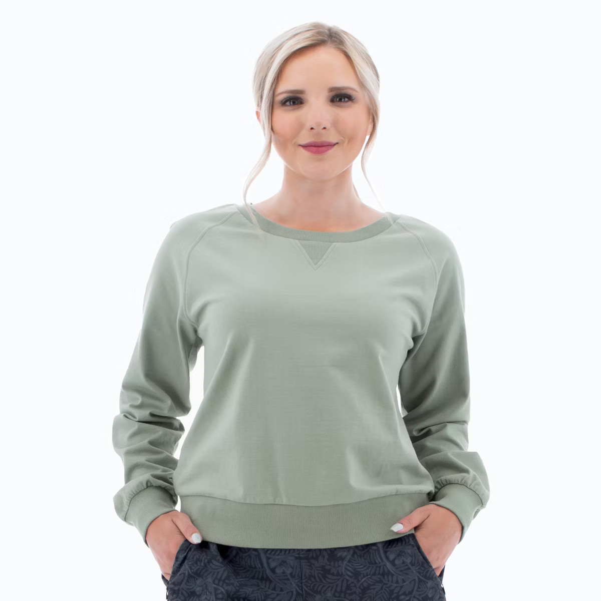 Aventura Clothing Women's Savita Solid Sweatshirt | Target