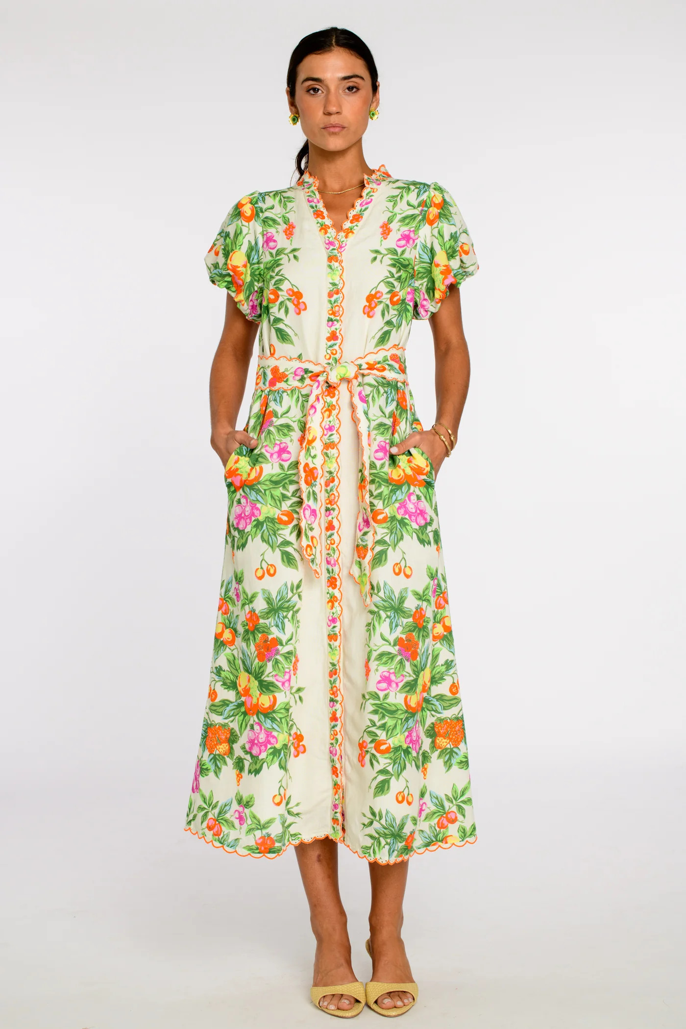 Carlisle Dress in Tea Time | Elizabeth James The Label