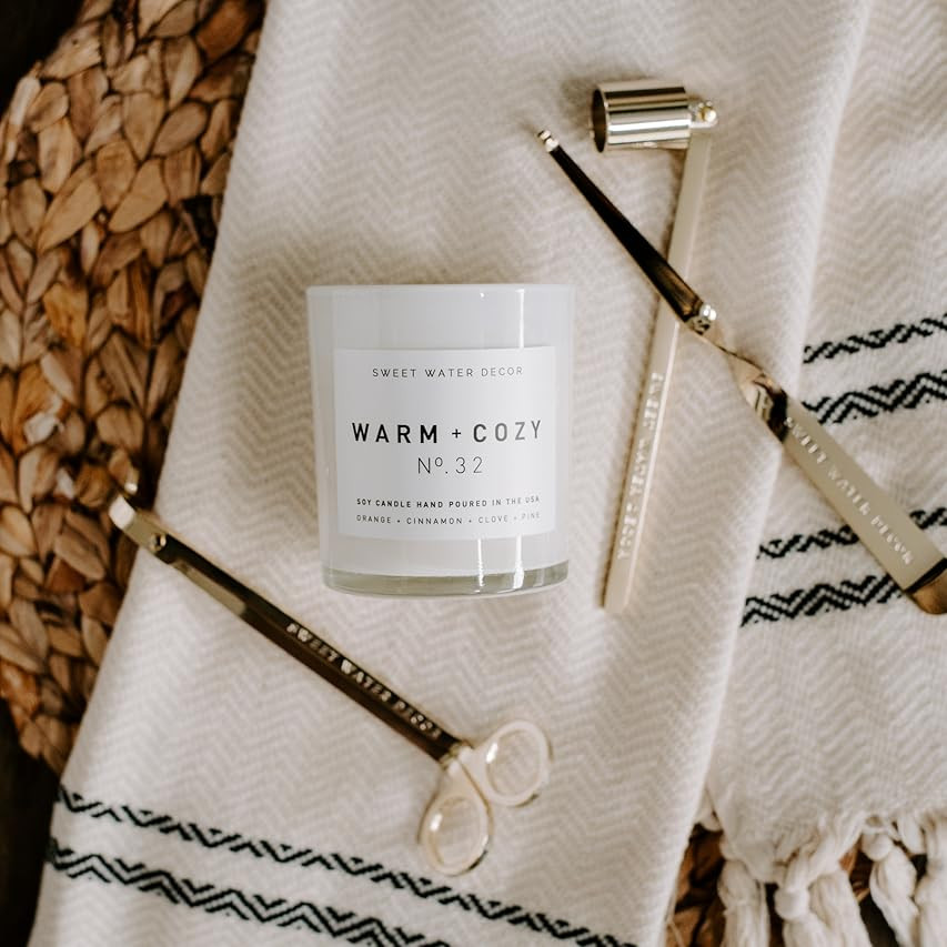 BEDOGO 3 in 1 Candle Accessory Set with Wick Trimmer, Wick Dipper, Candle Snuffer - Elegant Gift for | Amazon (US)