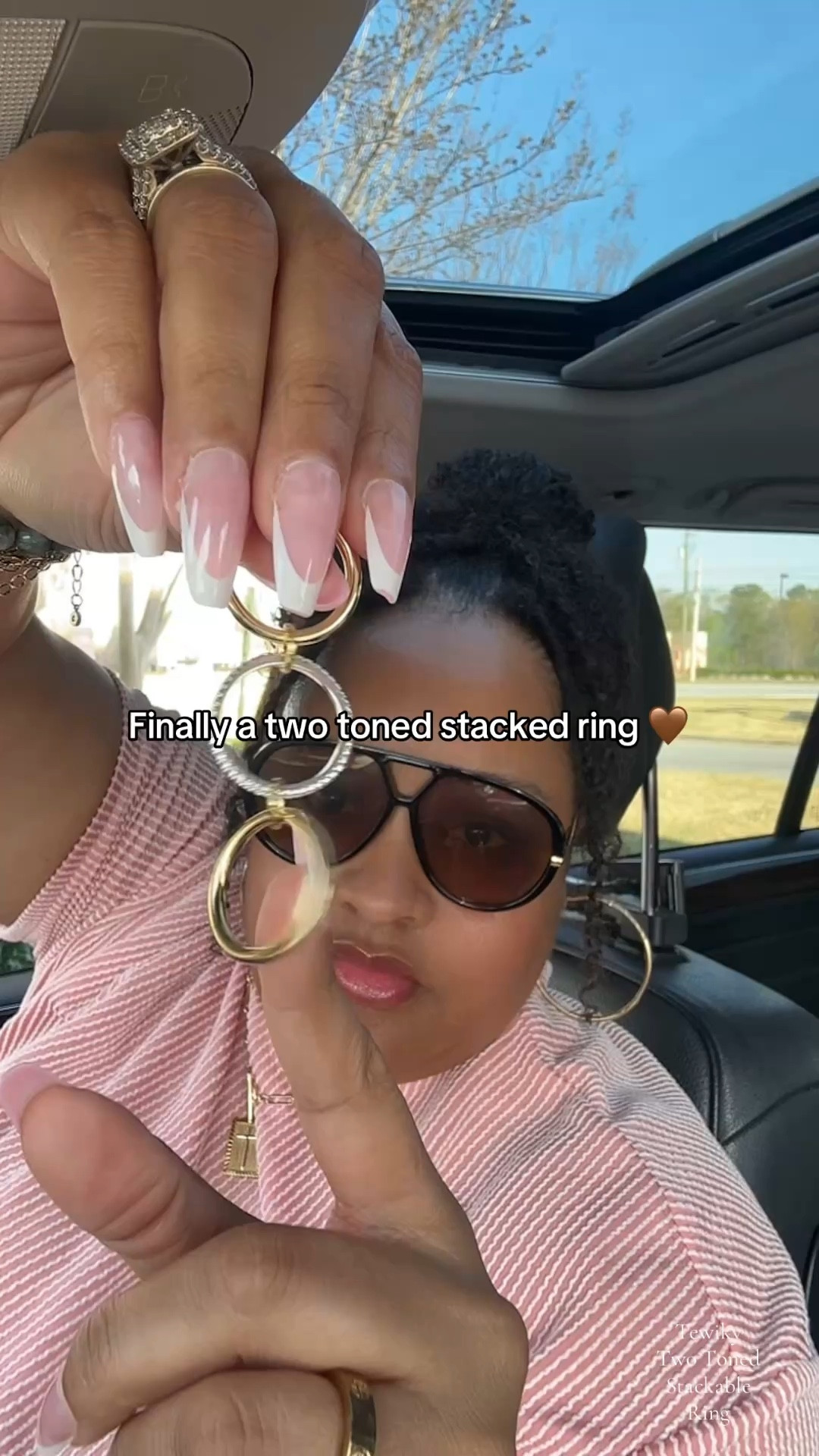 I love a “statement” piece of jewelry! This interlocked, two toned, mult-ring by Tewiky did mot disappoint! Such an elegant yet all purpose ring. #ltkfinds #jewelry #everydayjewelry

#LTKHome #LTKWorkwear #LTKgrwm