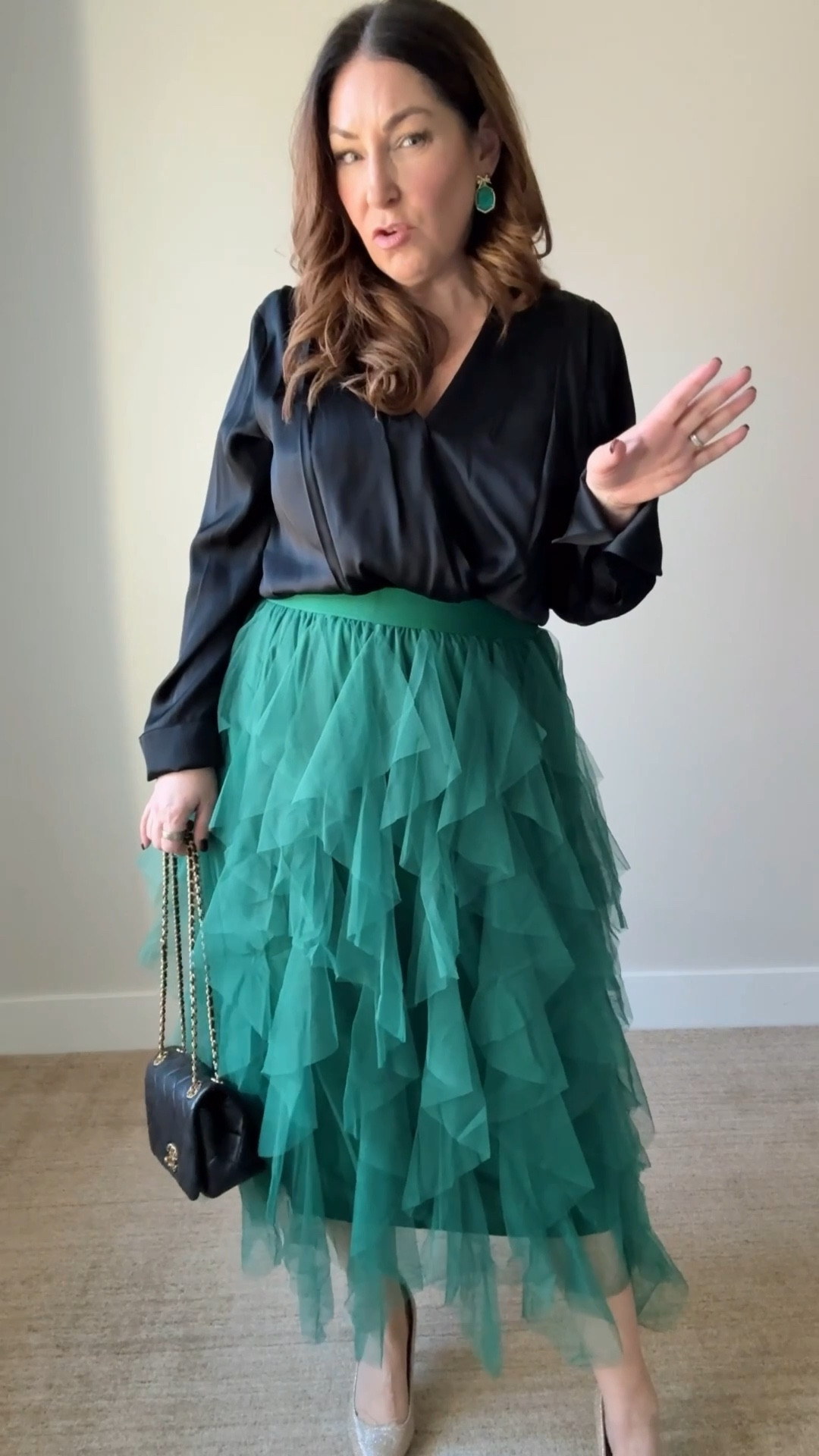 Dressy holiday outfits 
- bodysuit, L // skirt XL
- black dress tts, L 
- black top, L // pants 14

#LTKOver40 #LTKHoliday #LTKMidsize