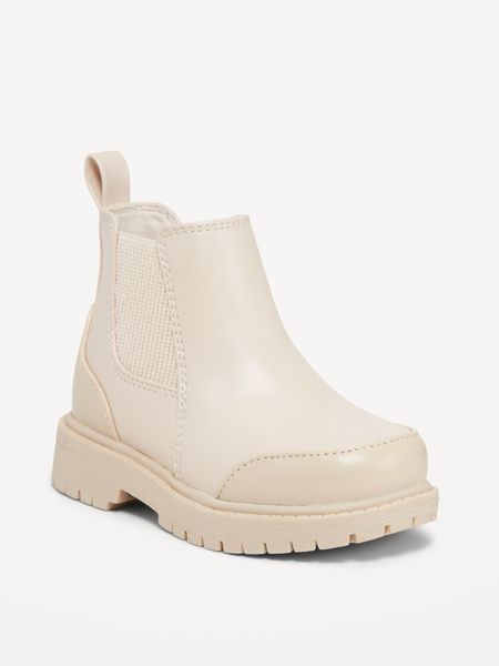 Faux-Leather Chelsea Boots for Toddler Girls | Old Navy (US)